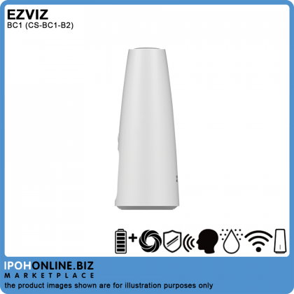 EZVIZ BC1 Wire-Free Smart Home Battery-Powered Camera Kit - CS-BC1-B2 1 Base + 2 Cam 1080P FHD EZVIZ BC1 Wire-Free Smart Home Battery-Powered Camera Kit - CS-BC1-B2 1 Base + 2 Cam 1080P FHD