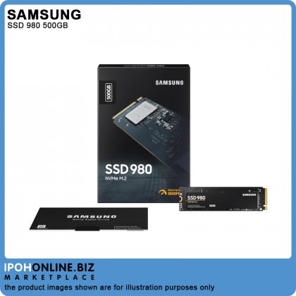 SAMSUNG SSD 980 NVMe M.2 2280 500GB - 3500MB/s Read Speed 