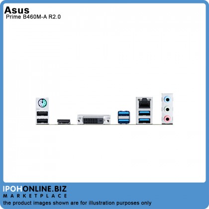 ASUS PRIME B460M-A R2.0 11th & 10th gen Intel H470 LGA 1200 HDMI DVI microATX Performance Motherboard ASUS PRIME B460M-A R2.0 11th & 10th gen Intel H470 LGA 1200 HDMI DVI microATX Performance Motherboard