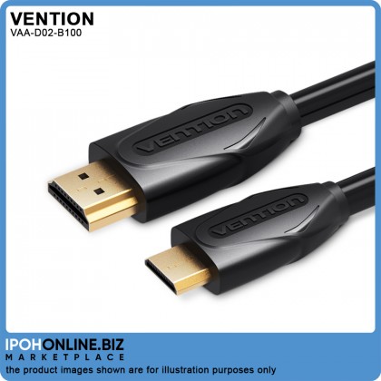 VENTION Mini HDMI to HDMI Cable 1.4V (1 Meter) VENTION Mini HDMI to HDMI Cable 1.4V (1 Meter)