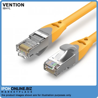 VENTION Cat6A Ethernet LAN Cable RJ45 Patch Cord 2.5G/5G/10Gbps (10 Meter) For Gaming Server Workstation Hosting VENTION Cat6A Ethernet LAN Cable RJ45 Patch Cord 2.5G/5G/10Gbps (10 Meter) For Gaming Server Workstation Hosting