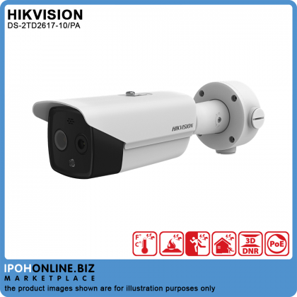 Hikvision DS-2TD2617-10/PA Thermal & Optical Bi-Spectrum Network Bullet Camera