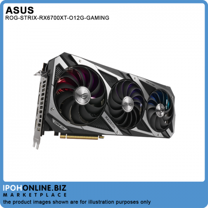 ASUS ROG Strix AMD Radeon RX 6700 XT OC Edition 12GB GDDR6 Gaming Graphics Card