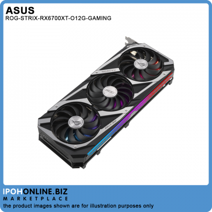 ASUS ROG Strix AMD Radeon RX 6700 XT OC Edition 12GB GDDR6 Gaming Graphics Card