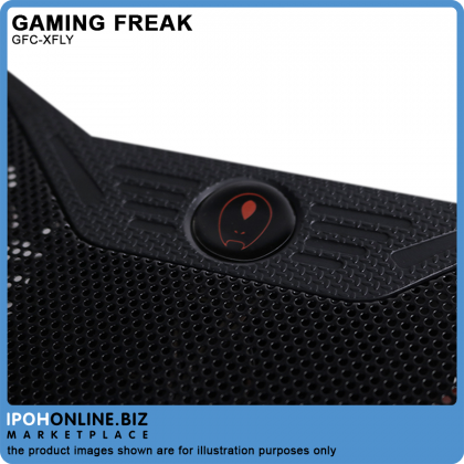 Gaming Freak GFC-XFLY Gaming Notebook Cooling Pad With 4x140mm Red LED Fan Up To 17" Laptop Gaming Freak GFC-XFLY Gaming Notebook Cooling Pad With 4x140mm Red LED Fan Up To 17" Laptop