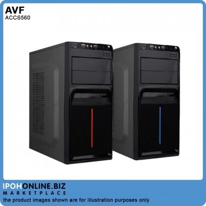 AVF ACCS560 CLASSIQUE SERIES 7 PCI Slots ATX Casing with PSU 500W + CPU 8 Pin + DVD Slots AVF ACCS560 CLASSIQUE SERIES 7 PCI Slots ATX Casing with PSU 500W + CPU 8 Pin + DVD Slots