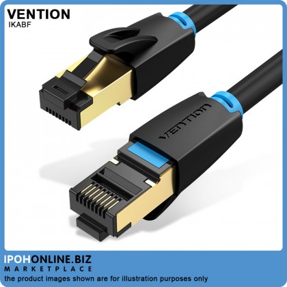 VENTION CAT8 Ethernet Cable SSTP 2.5G/5G/10Gbps Super Speed RJ45 Network Cable Gold Plated Connector For Gaming Server Workstation Hosting VENTION CAT8 Ethernet Cable SSTP 2.5G/5G/10Gbps Super Speed RJ45 Network Cable Gold Plated Connector For Gaming Server Workstation Hosting