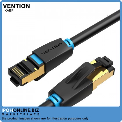 VENTION CAT8 Ethernet Cable SSTP 2.5G/5G/10Gbps Super Speed RJ45 Network Cable Gold Plated Connector For Gaming Server Workstation Hosting VENTION CAT8 Ethernet Cable SSTP 2.5G/5G/10Gbps Super Speed RJ45 Network Cable Gold Plated Connector For Gaming Server Workstation Hosting