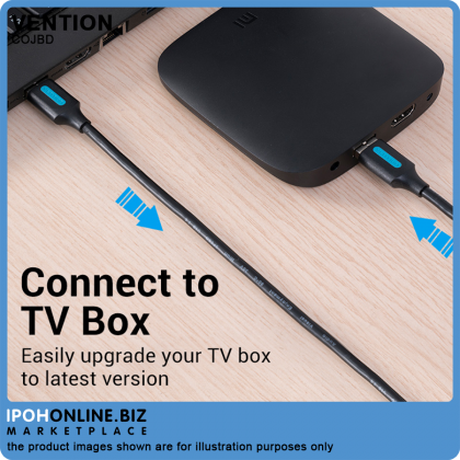VENTION Cable USB2.0 A Male To A Male 0.5M Cable 480Mbps High Speed Transfer Rate USB Connect