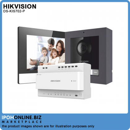 Hikvision DS-KIS702-P Two-Wire IP Video Intercom Kit Hikvision DS-KIS702-P Two-Wire IP Video Intercom Kit