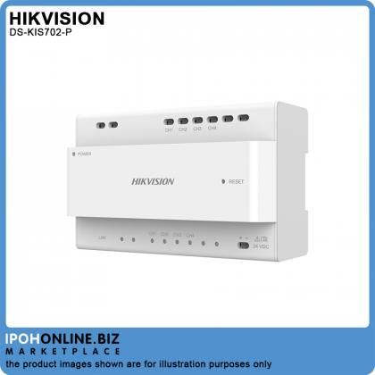 Hikvision DS-KIS702-P Two-Wire IP Video Intercom Kit Hikvision DS-KIS702-P Two-Wire IP Video Intercom Kit