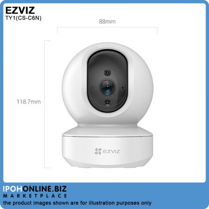 EZVIZ CS-C6N TY1 960P Full HD Resolution Pan & Tilt Wireless Security CCTV Camera