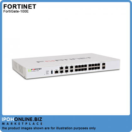 Fortinet FortiGate-100E / FG-100E Next Generation Firewall Hardware Appliance Only