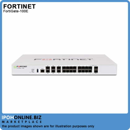 Fortinet FortiGate-100E / FG-100E Next Generation Firewall Hardware Appliance Only