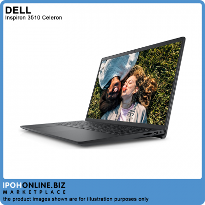 Dell Inspiron 3510 Celeron (N4020/15.6"HD/4GB/256GB M.2 SSD/Win10H) with FOC Microsoft Home & Student, McAfee Antivirus, Laptop Bag and Mouse Dell Inspiron 3510 Celeron (N4020/15.6"HD/4GB/256GB M.2 SSD/Win10H) with FOC Microsoft Home & Student, McAfee Antivirus, Laptop Bag and Mouse