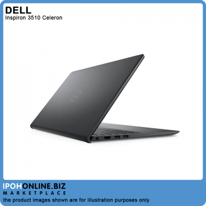 Dell Inspiron 3510 Celeron (N4020/15.6"HD/4GB/256GB M.2 SSD/Win10H) with FOC Microsoft Home & Student, McAfee Antivirus, Laptop Bag and Mouse Dell Inspiron 3510 Celeron (N4020/15.6"HD/4GB/256GB M.2 SSD/Win10H) with FOC Microsoft Home & Student, McAfee Antivirus, Laptop Bag and Mouse