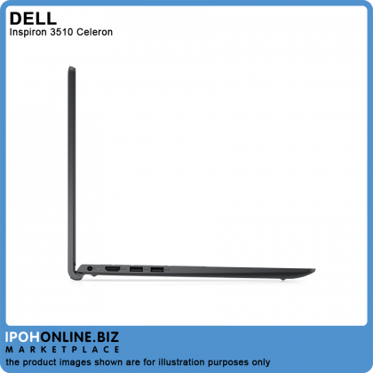 Dell Inspiron 3510 Celeron (N4020/15.6"HD/4GB/256GB M.2 SSD/Win10H) with FOC Microsoft Home & Student, McAfee Antivirus, Laptop Bag and Mouse Dell Inspiron 3510 Celeron (N4020/15.6"HD/4GB/256GB M.2 SSD/Win10H) with FOC Microsoft Home & Student, McAfee Antivirus, Laptop Bag and Mouse