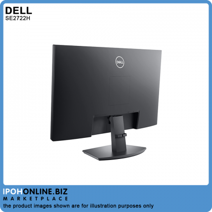 Dell SE2722H 27" 1920x1080 4ms FHD 75Hz VGA HDMI AMD FreeSync Leisure Gaming Monitor