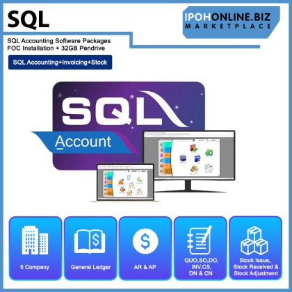 SQL Accounting Software Packages FOC Installation + 32GB Pendrive SQL Accounting Software Packages FOC Installation + 32GB Pendrive