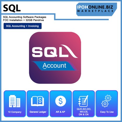 SQL Accounting Software Packages FOC Installation + 32GB Pendrive SQL Accounting Software Packages FOC Installation + 32GB Pendrive