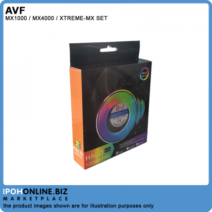 AVF MX1000 / MX4000 / XTREME MX Premium Micro ATX Black Tower PC Casing + 2 LED PC Fan