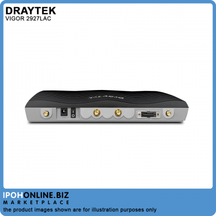 DrayTek Vigor 2927Lac Dual WAN Load Balancing Gigabit Firewall VPN 4G LTE Router Bandwidth Management with APP QoS DrayTek Vigor 2927Lac Dual WAN Load Balancing Gigabit Firewall VPN 4G LTE Router Bandwidth Management with APP QoS