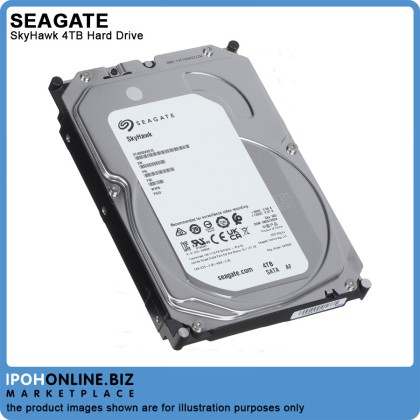 Seagate SkyHawk ST4000VX015 4TB Surveillance CCTV HDD 64MB Cache SATA 6.0Gb/s 3.5" Internal Hard Disk Drive NEW & Genuine Seagate SkyHawk ST4000VX015 4TB Surveillance CCTV HDD 64MB Cache SATA 6.0Gb/s 3.5" Internal Hard Disk Drive NEW & Genuine