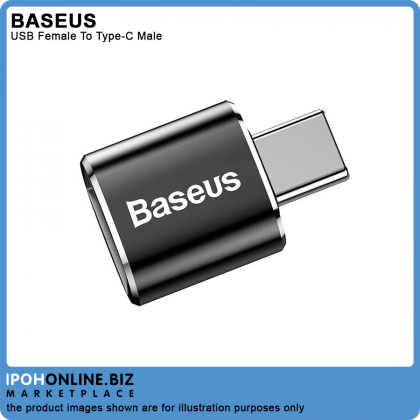 Baseus Mini USB Female to Type-C Male OTG Charger Plug Adapter Converter Baseus Mini USB Female to Type-C Male OTG Charger Plug Adapter Converter