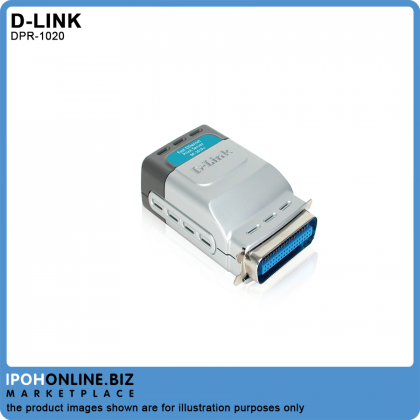 D-Link DP-301P+ 10/100Mbps Ethernet Parallel Port Print Server D-Link DP-301P+ 10/100Mbps Ethernet Parallel Port Print Server