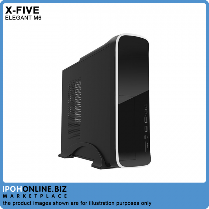 X-Five Elegant M6 Micro ATX Casing With Power Supply 500W X-Five Elegant M6 Micro ATX Casing With Power Supply 500W