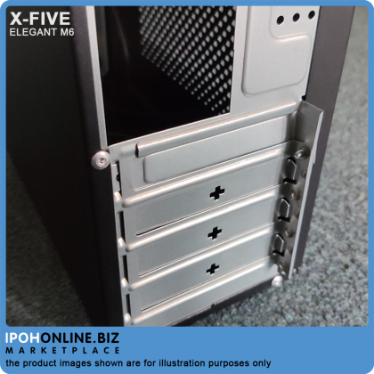 X-Five Elegant M6 Micro ATX Casing With Power Supply 500W X-Five Elegant M6 Micro ATX Casing With Power Supply 500W