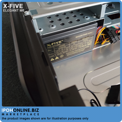X-Five Elegant M6 Micro ATX Casing With Power Supply 500W X-Five Elegant M6 Micro ATX Casing With Power Supply 500W