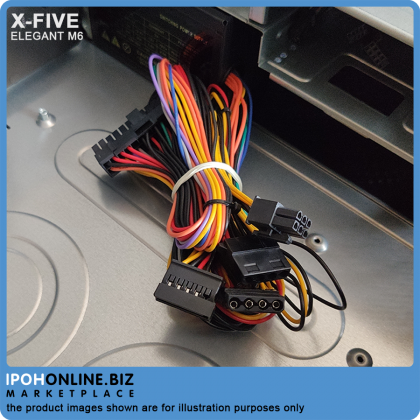 X-Five Elegant M6 Micro ATX Casing With Power Supply 500W X-Five Elegant M6 Micro ATX Casing With Power Supply 500W