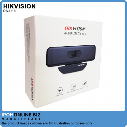 Hikvision DS-U18 8MP 4K HD USB Web Camera Hikvision DS-U18 8MP 4K HD USB Web Camera