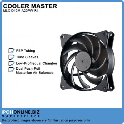 Cooler Master MasterLiquid 120 Low-profile Dual Chamber Design CPU Cooler - Intel LGA1151 AMD AM4 Cooler Master MasterLiquid 120 Low-profile Dual Chamber Design CPU Cooler - Intel LGA1151 AMD AM4