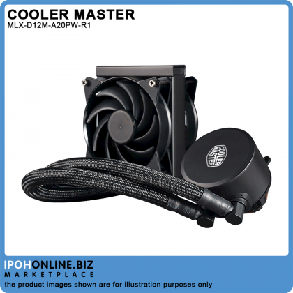 Cooler Master MasterLiquid 120 Low-profile Dual Chamber Design CPU Cooler - Intel LGA1151 AMD AM4 Cooler Master MasterLiquid 120 Low-profile Dual Chamber Design CPU Cooler - Intel LGA1151 AMD AM4