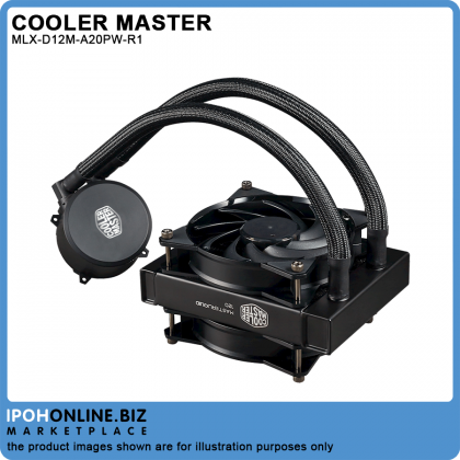 Cooler Master MasterLiquid 120 Low-profile Dual Chamber Design CPU Cooler - Intel LGA1151 AMD AM4 Cooler Master MasterLiquid 120 Low-profile Dual Chamber Design CPU Cooler - Intel LGA1151 AMD AM4