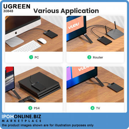 UGREEN USB 3.0 to 2.5 inch SATA External Hard Drive Enclosure with Micro USB 3.0 Cable