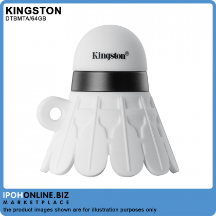 Kingston DTBMTA/64GB Limited Edition Badminton USB 3.1 64GB Thumbdrive Kingston DTBMTA/64GB Limited Edition Badminton USB 3.1 64GB Thumbdrive