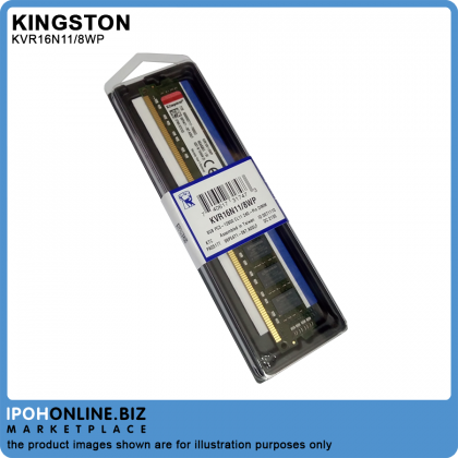 Kingston 8GB DDR3L 1600 Non-ECC CL11 240-Pin Desktop Value Ram Kingston 8GB DDR3L 1600 Non-ECC CL11 240-Pin Desktop Value Ram