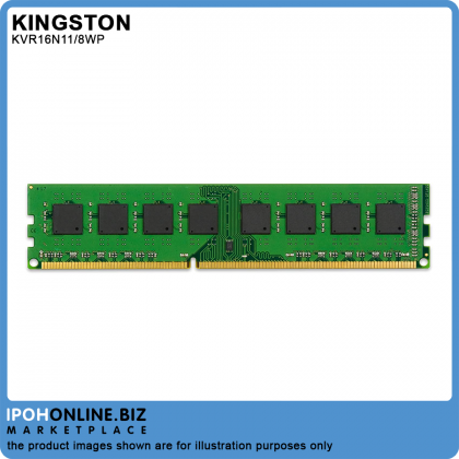 Kingston 8GB DDR3L 1600 Non-ECC CL11 240-Pin Desktop Value Ram Kingston 8GB DDR3L 1600 Non-ECC CL11 240-Pin Desktop Value Ram