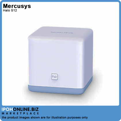 Mercusys Halo S12 AC1200 (2.4Ghz+5Ghz) Dual Band Mesh Wifi Whole Home Wireless Router/Ap Mode-2Pack