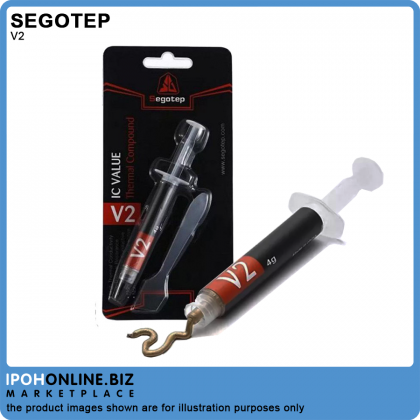 Segotep Thermal Grease V2 - Gold Color Segotep Thermal Grease V2 - Gold Color