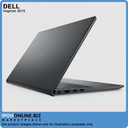 Dell Inspiron 15 3515-HN13515229BMY AMD Ryzen 5 (3500U/8GB/512GB M.2 SSD/Win 10/15.6"FHD) - FOC Mircosoft Home & Student,Backpack & Mouse 