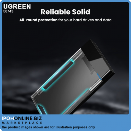UGREEN USB3.1 Type C Port 2.5 Inch 6Gbps Hard Drive Enclosure