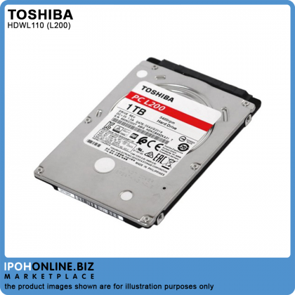 Toshiba L200 1TB 5400RPM SATA 3.0Gb/s 128MB Buffer 2.5" HDD Laptop PC Hard Drive Toshiba L200 1TB 5400RPM SATA 3.0Gb/s 128MB Buffer 2.5" HDD Laptop PC Hard Drive