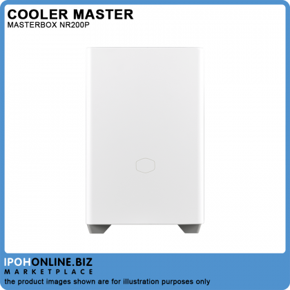 Cooler Master MASTERBOX NR200P Tempered Glass Mini ITX Casing - White / Black Cooler Master MASTERBOX NR200P Tempered Glass Mini ITX Casing - White / Black