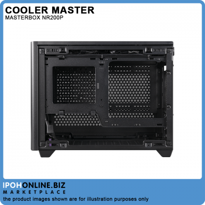 Cooler Master MASTERBOX NR200P Tempered Glass Mini ITX Casing - White / Black Cooler Master MASTERBOX NR200P Tempered Glass Mini ITX Casing - White / Black