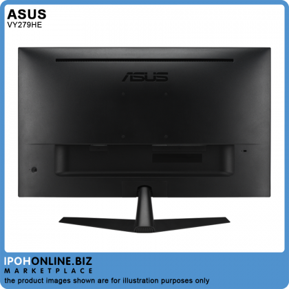 ASUS VY279HE 27" FHD 1920X1080 1MS 75HZ IPS Eye Care Plus FreeSync Flicker Free HDMI VGA LCD Monitor - Antibacterial Treatment ASUS VY279HE 27" FHD 1920X1080 1MS 75HZ IPS Eye Care Plus FreeSync Flicker Free HDMI VGA LCD Monitor - Antibacterial Treatment