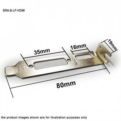 1 pcs HDMI & DVI Low Profile Bracket for Biostar Nvdia Geforce Graphic Card 1 pcs HDMI & DVI Low Profile Bracket for Biostar Nvdia Geforce Graphic Card